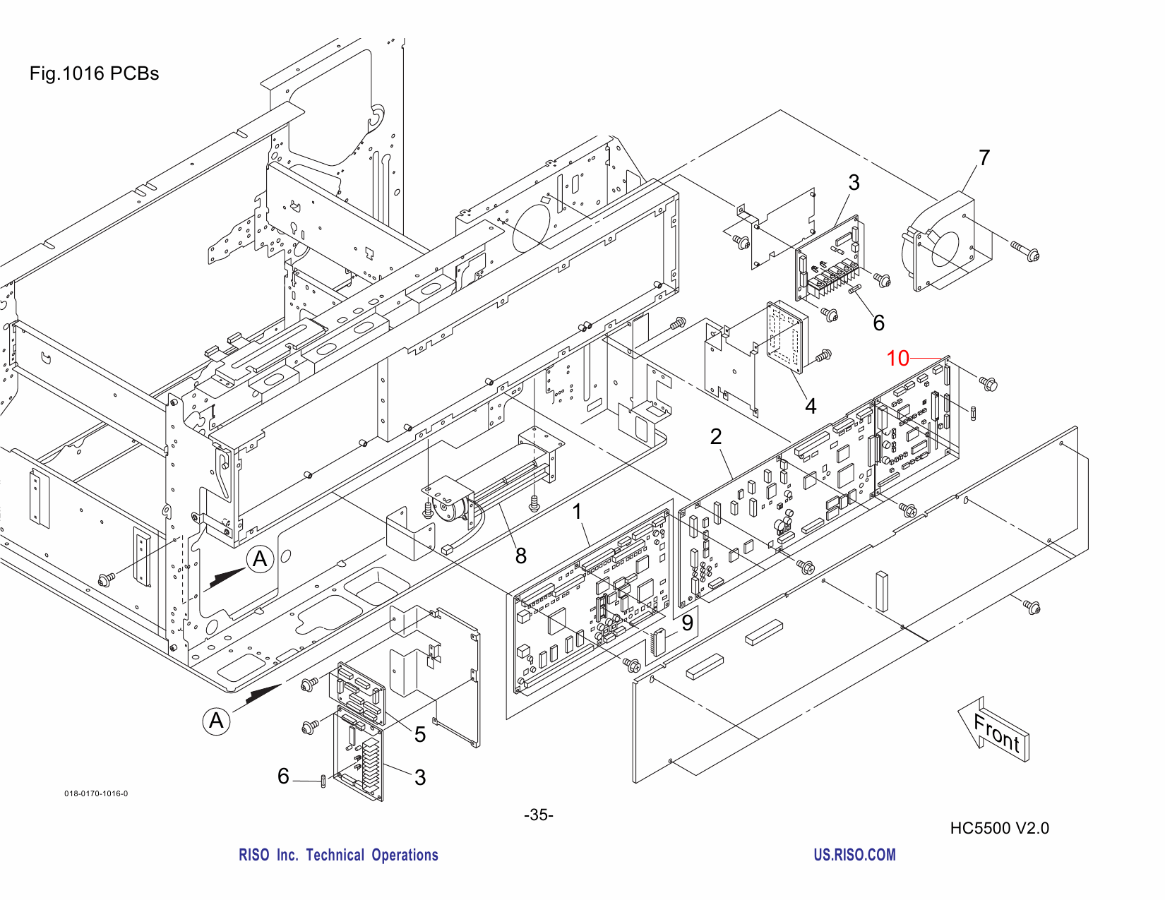 RISO HC 5500 Parts List Manual-4